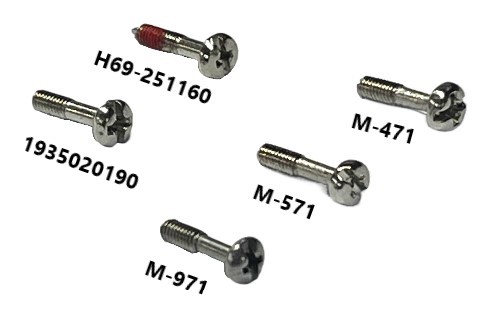Collar Screw, Captive screw: cPCI, VPX, PXI, VME